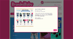 Desktop Screenshot of brandedbabys.com